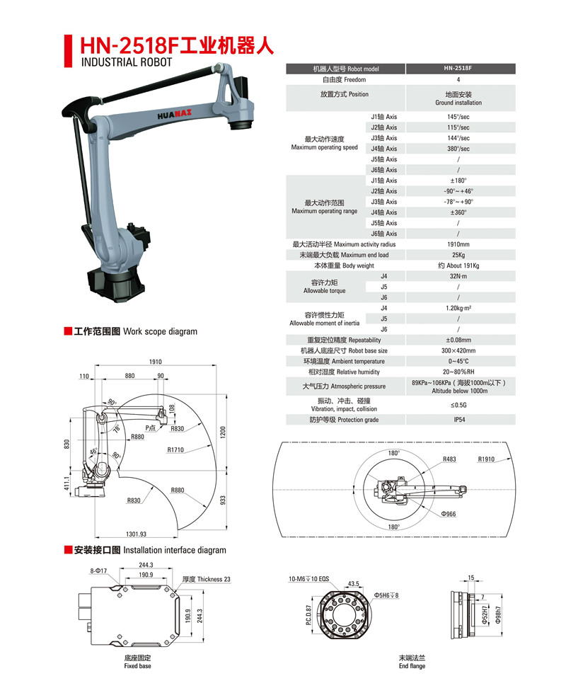 HN-2518F工業(yè)機器人