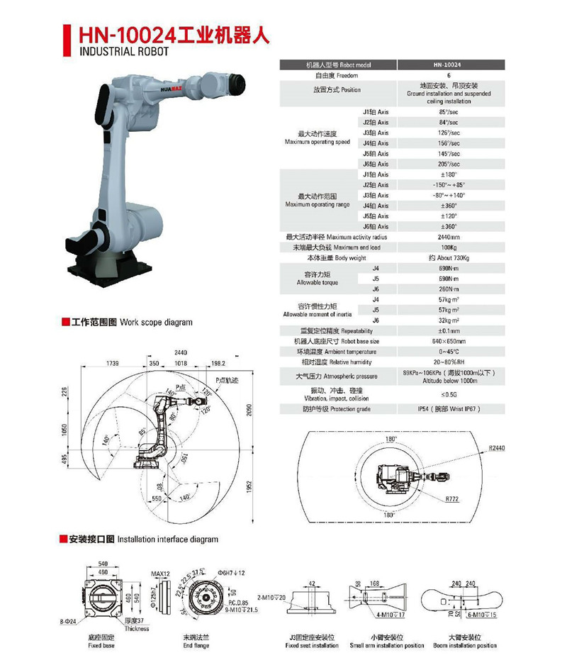 HN-10024工業機器人
